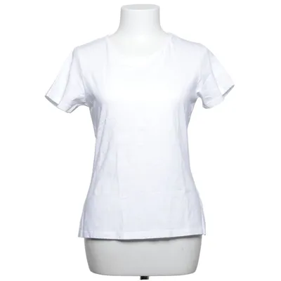 T-shirt (Wit) van Take Off Katoen, Elastaan