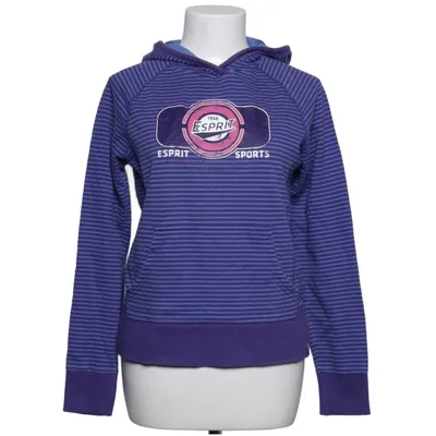 Huvtröja (Lila, Blå) från ESPRIT Sports Bomull, Elastan