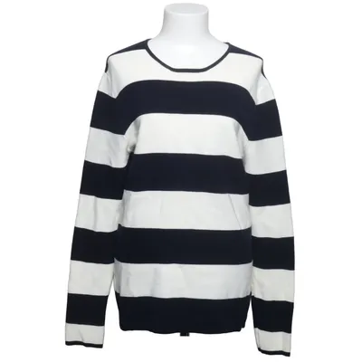 Sweater (Blue, White) from Zara Man Cotton, Polyamide