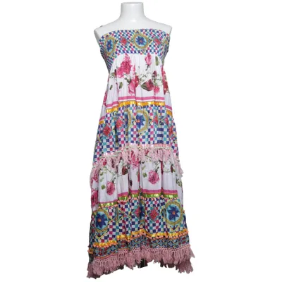 Maxi dress (White, Multicolored) from Antica Sartoria