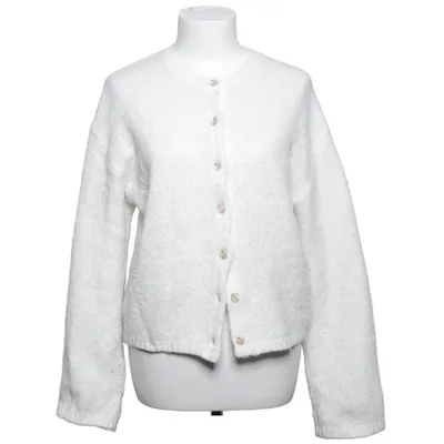 Cardigan (White) from Bik Bok Elastane, Recycled polyester, Wool