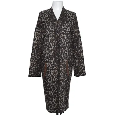Cardigan (Brun, Sort) fra By Malene Birger Alpacauld, Mohair, Polyamid, Silke