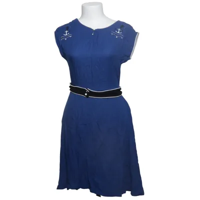 Dress (Blue) from Pussy Deluxe Elastane, Viscose