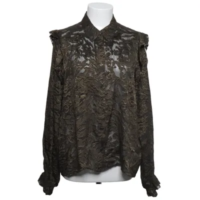 Blus (Grön, Flerfärgad) från Leveté Room Viskos