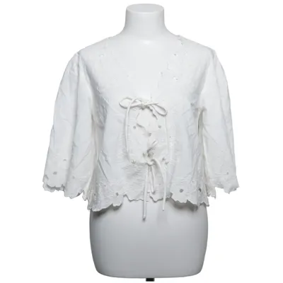 Top (Wit) van Topshop Katoen, Linnen