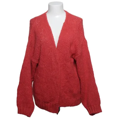 Cardigan (Rød) fra Culture Akryl, Alpacauld, Polyester, Viscose