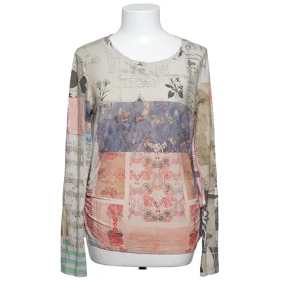 Långärmad t-shirt (Flerfärgad) från Desigual Elastan, Viskos