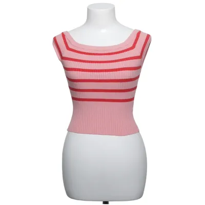 Top (Pink, Rød) fra Urban Outfitters Bomuld, Elastan, Polyamid, Viscose