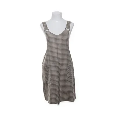 Dungaree dress (Beige, Brown) from DF Young Elastane, Polyester, Viscose