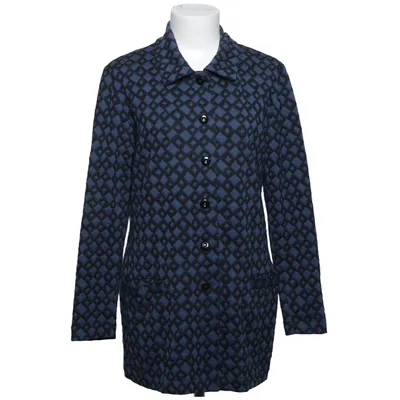 Coat (Blue, Black) from By Marja
