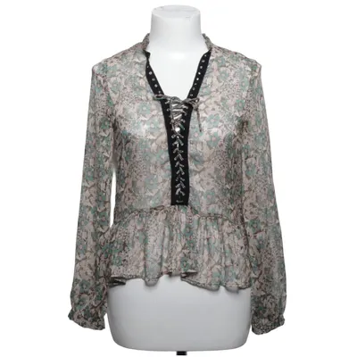 Blouse (Green, Blue, Multicolored) from Zara Z1975 Denim