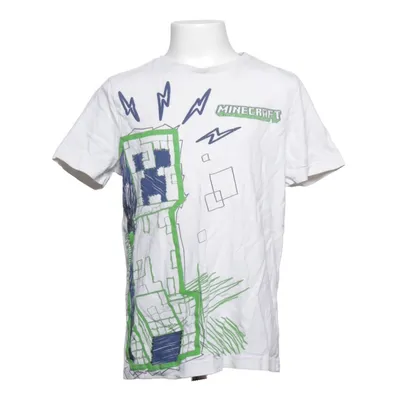 T-shirt (Vit, Grön, Blå) från Mojang Ekologisk bomull