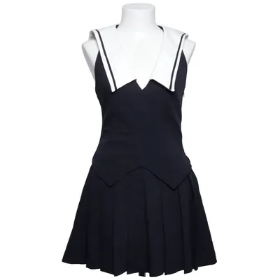 Robe (Gris, Blanc) de Zara Polyester