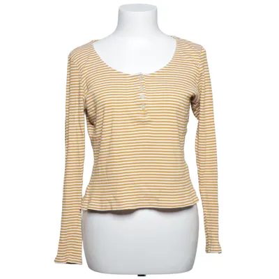 Farfarströja (Vit, Gul) från Monki Bomull