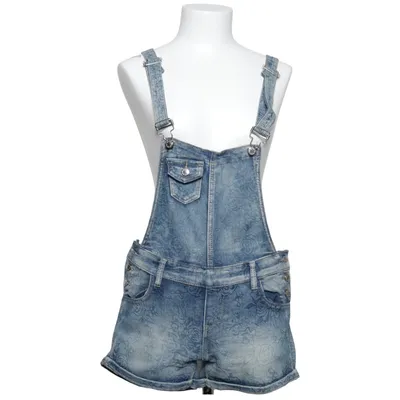 Hängselshorts (Blå) från Adoro Jeans Bomull, Elastan, Polyester