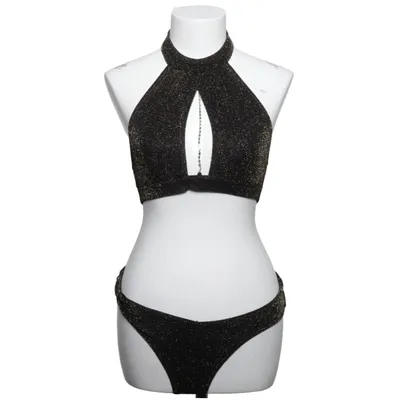 Bikini (Sort) fra Ann Summers Elastan, Metallfiber, Polyamid, Polyester