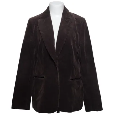 Blazer (Brun) fra Iris & Ink Bomuld, Viscose