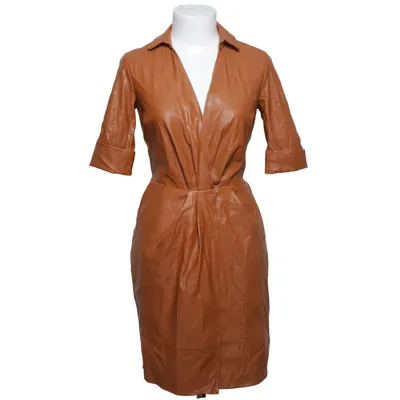 Kjole (Brun) fra Elisabetta Franchi Polyester, Polyurethan