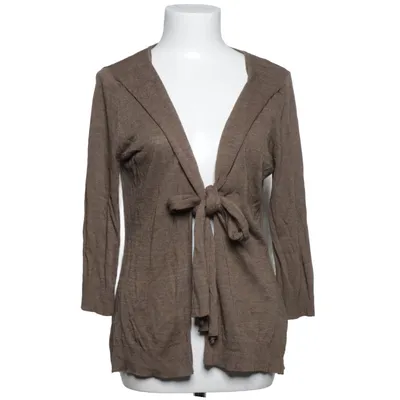 Slå om-cardigan (Brun) fra Expresso Akryl, Linned, Polyamid, Viscose