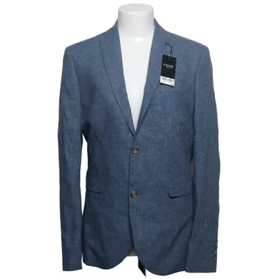 Blazer (Bleu) de Next Tailoring Coton, Lin, Polyester
