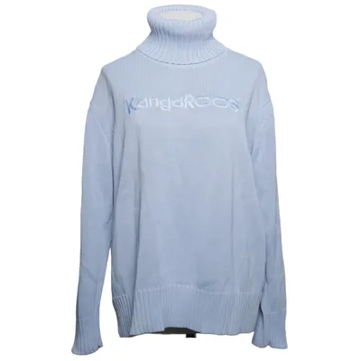 Rollkragenpullover (Blau) von Kangaroos Acryl, Baumwolle