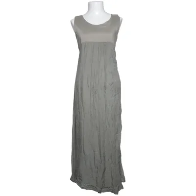 Robe longue (Gris) de La Fée Maraboutée Coton, Élasthane, Soie, Viscose