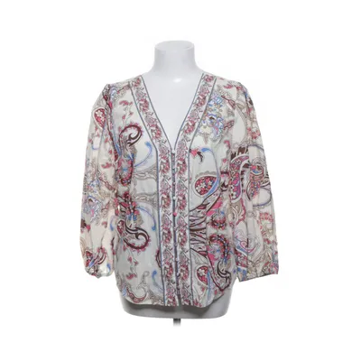 Blus (Vit, Flerfärgad) från Cotton Club Bomull