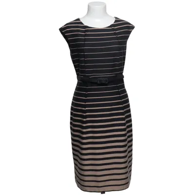 Dress (Black, Beige) from Dressbarn Elastane, Polyester, Viscose