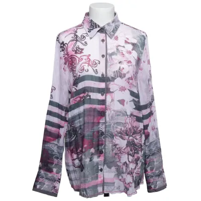 Blouse (Gray, Pink, White) from Bonita Cotton, Polyester