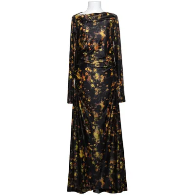 Maxi dress (Black, Yellow, Multicolored) from H&M Studio Elastane, Polyamide