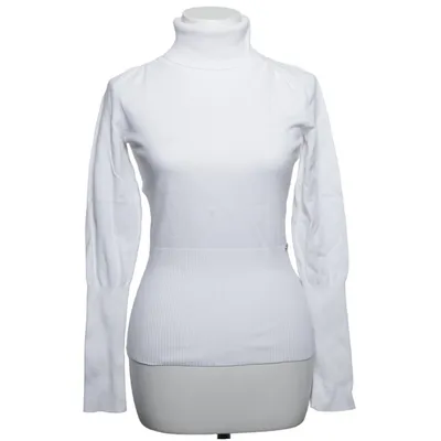 Pul à col roulé (Blanc) de Didi Coton, Nylon, Viscose