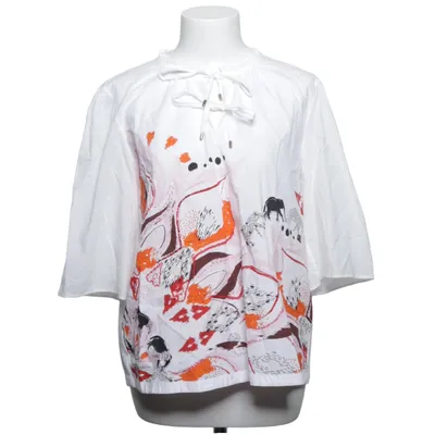 Blouse (Wit, Meerkleurig) van Marc Cain Katoen