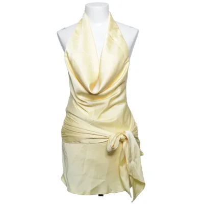 Cocktailjurk (Geel) van Zara Polyester