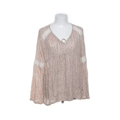 Blouse (Rood, Wit) van Hollister Katoen, Viscose