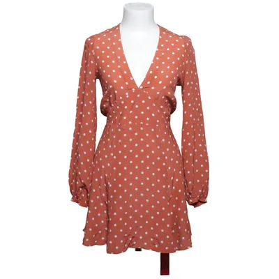 Dress (Brown, White) from Réalisation Silk