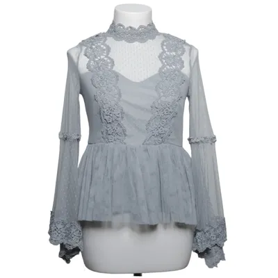 Blouse (Gris) de Lily Mcbee Élasthane, Polyamide, Polyester