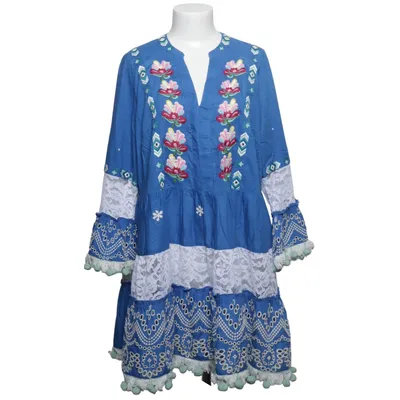 Klänning (Blå, Vit, Flerfärgad) från Angel of Style