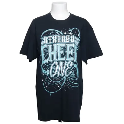T-shirt (Noir, Bleu) de Gildan Coton