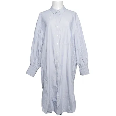 Blusenkleid (Blau, Weiß) von Milk Copenhagen Baumwolle