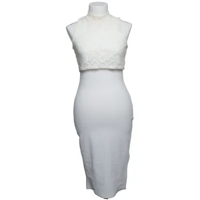 Robe de cocktail (Blanc) de Cameo Rose Élasthane, Polyamide, Polyester
