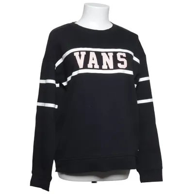 Collegetröja (Svart, Vit, Rosa) från Vans Bomull, Polyester