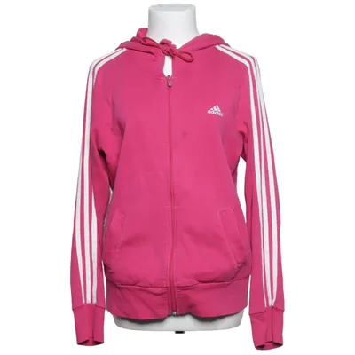 Hættetrøje (Pink, Hvid) fra Adidas Økologisk bomuld