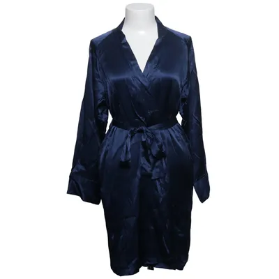 Dressing gown (Blue) from Lady Avenue Silk