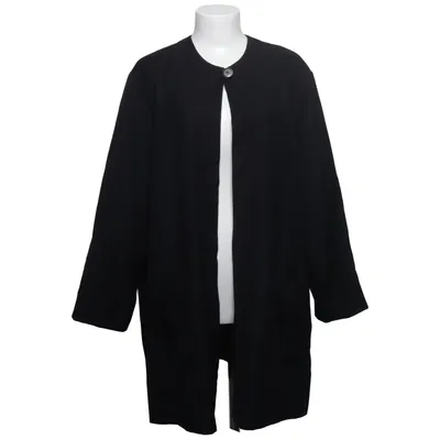Frakke (Sort) fra MalliMari Polyester, Uld