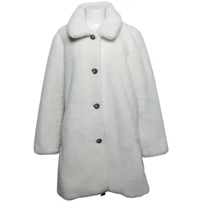 Manteau (Blanc) de Livelo Polyester
