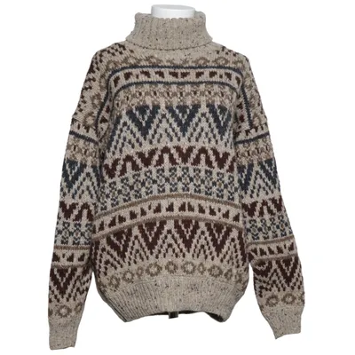 Turtleneck (Beige, Brun, Grå) fra Hessnatur