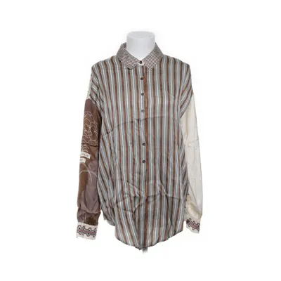 Blouse (Brown, White, Multicolored) from Me369 Viscose