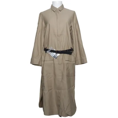 Skjortekjole (Beige) fra Strenesse Bomuld, Linned