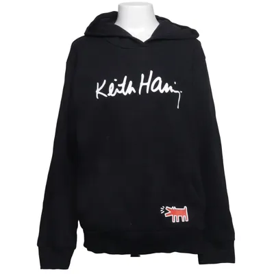 Capuchon sweater (Zwart) van Keith Haring Katoen, Polyester