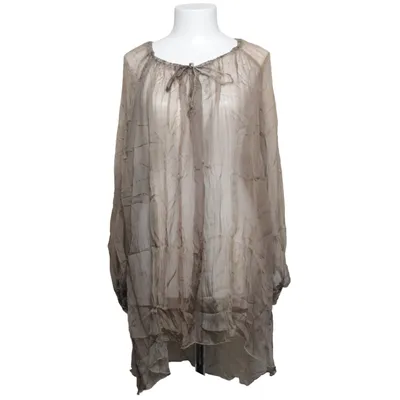Blouse (Beige, Gray) from Karin Wallén